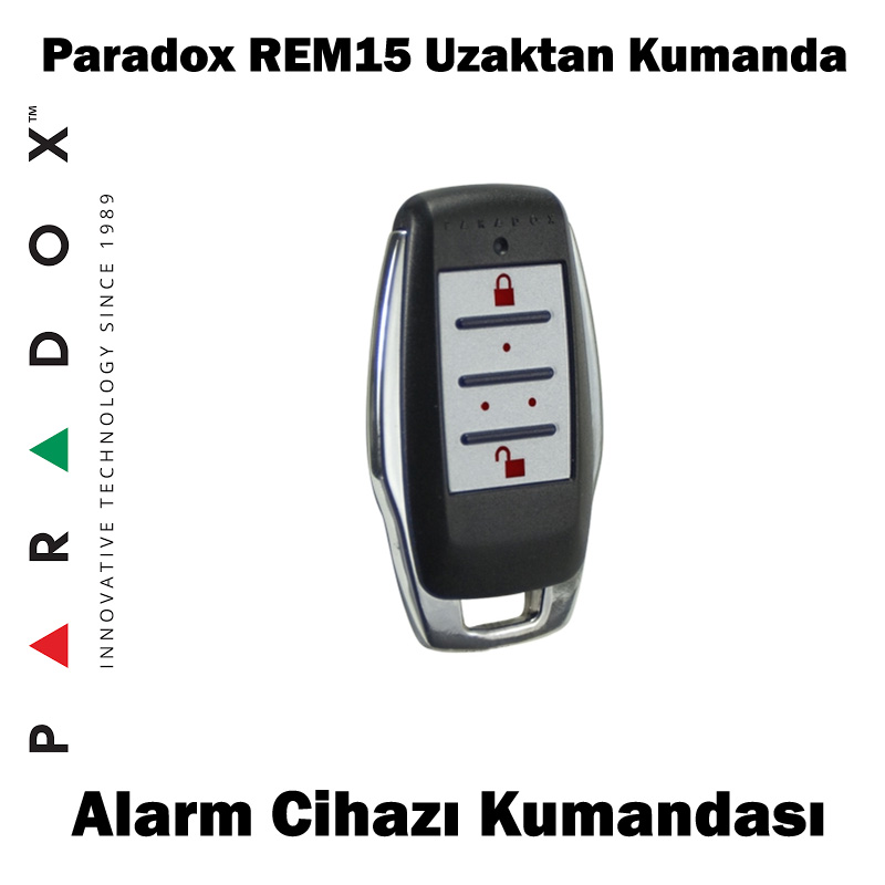 Paradox REM15 Uzaktan Kumanda (Siyah)